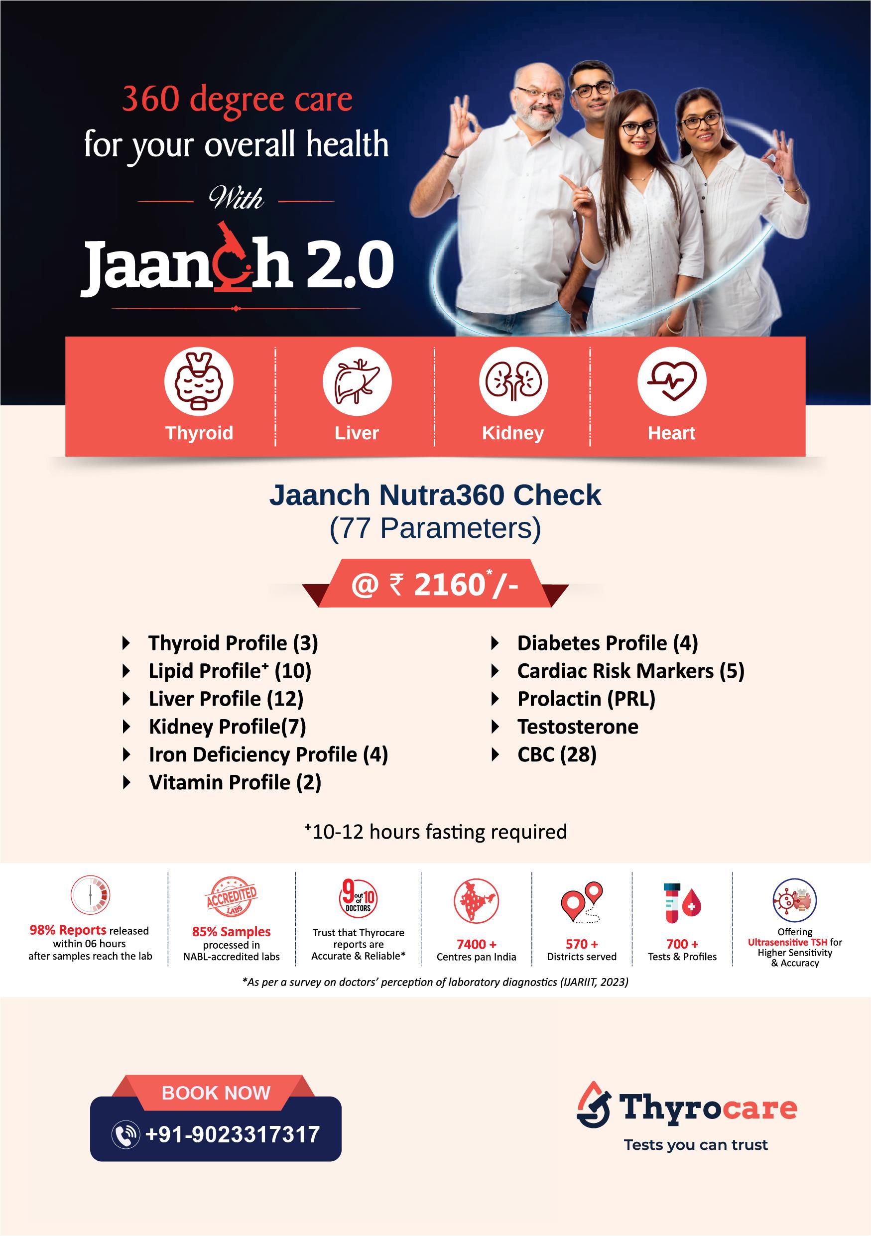 Jaanch Nutra360 Check