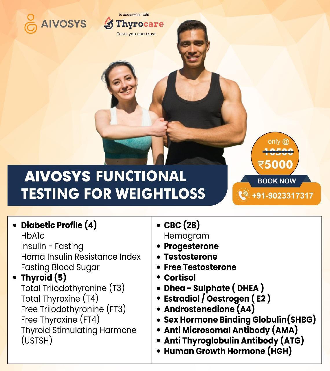 Aivosys Functional Testing For Weightloss