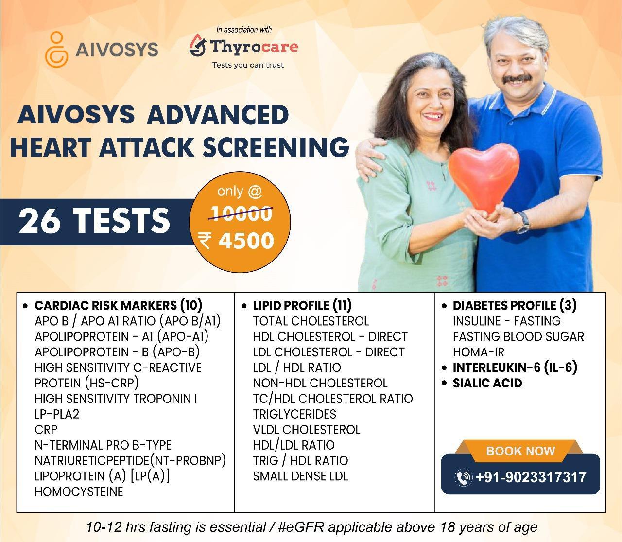 Aivosys Advanced Heart Attack Screening