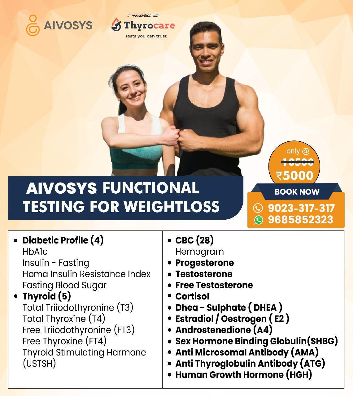 Aivosys Functional Testing For Weightloss