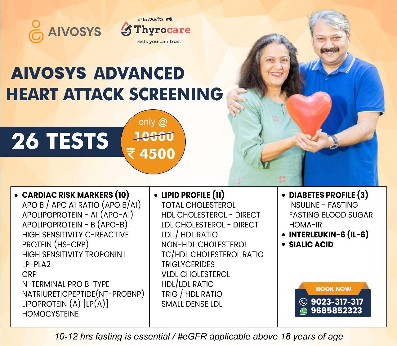 Aivosys Advanced Heart Attack Screening
